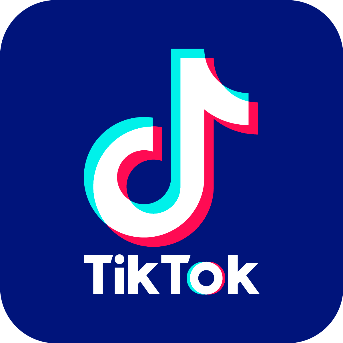 TikTok  Logo Blue Picture