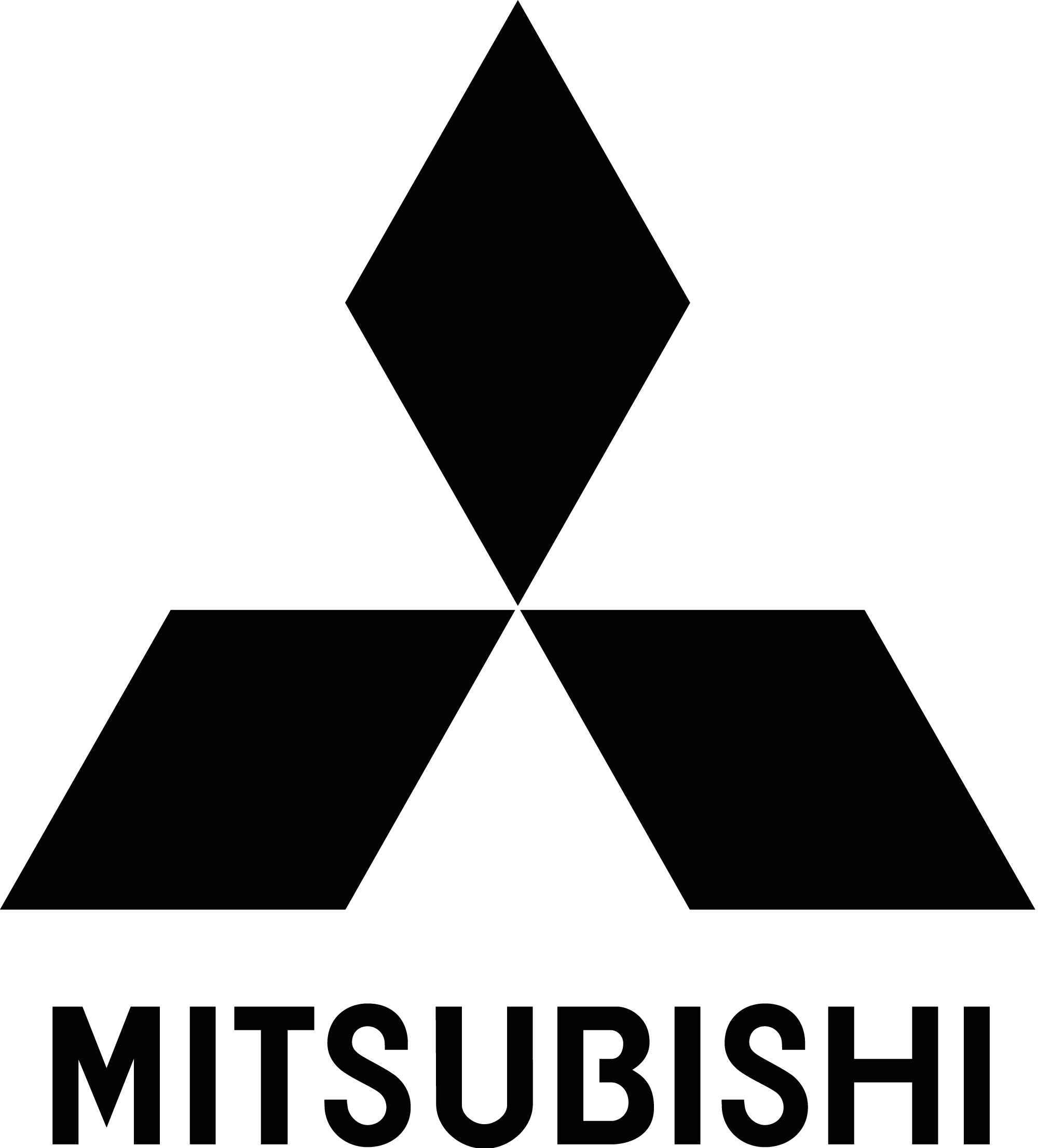 Mitsubishi Logo PNG Black