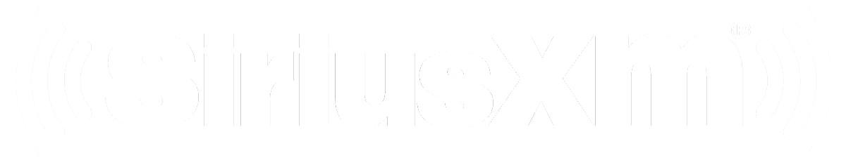 SiriusXM Logo White PNG