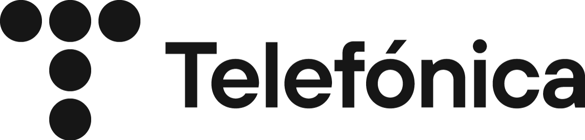 Telefonica Logo Black and White