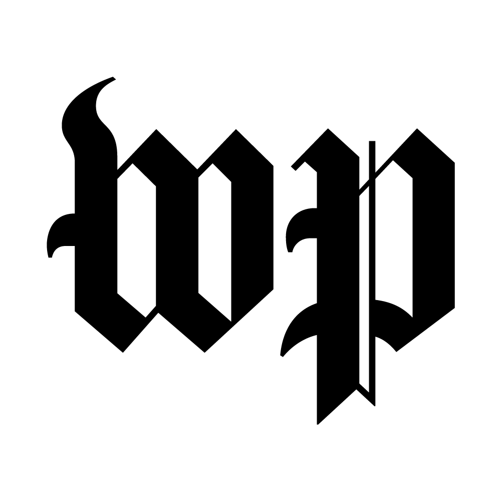 Washington Post Logo White PNG