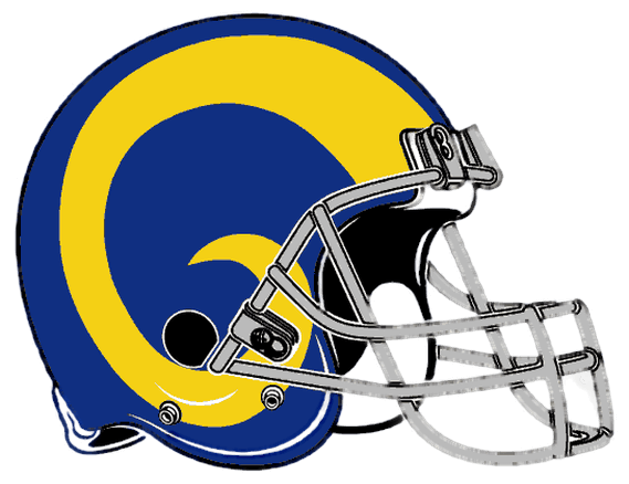 Rams Old Logo Helmet