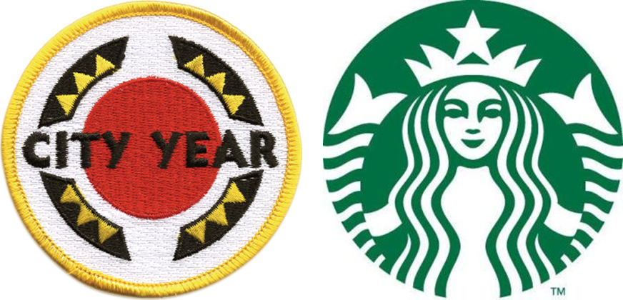 Starbucks And City Year Logo Png title=